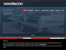 Tablet Screenshot of novatecno.it